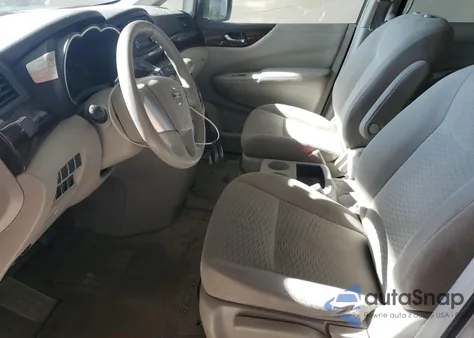 2015 Nissan Quest S from USA, damaged, VIN JN8AE2KP2F9133170